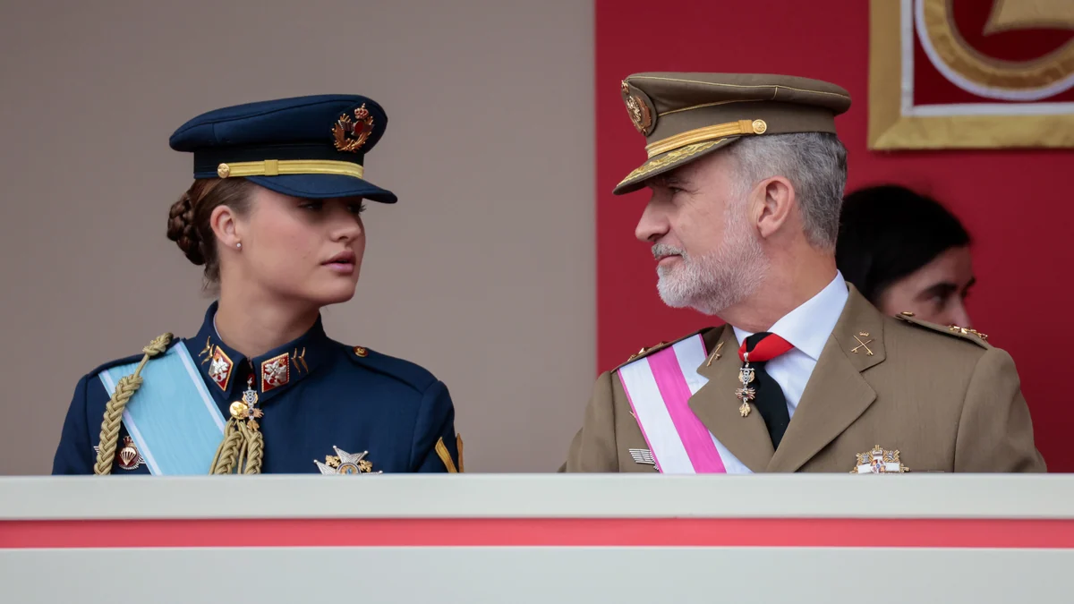 Leonor, cuenta atrás para el final de su formación castrense ante el orgullo de Felipe VI: "Se nota que has disfrutado y me alegra mucho"