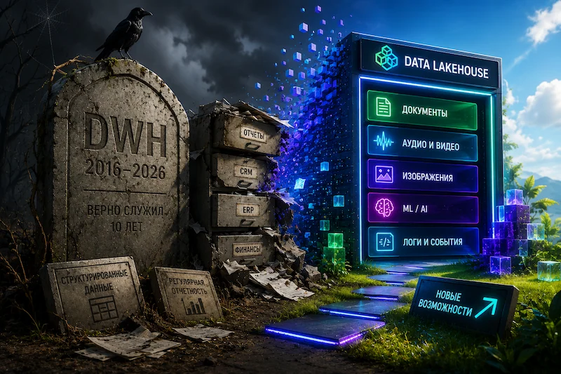 Как переработать архитектуру хранилища и мигрировать часть нагрузки в Data Lakehouse