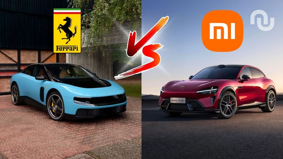 On a comparé la Ferrari Luce avec le Xiaomi YU7 GT et le résultat fait très mal