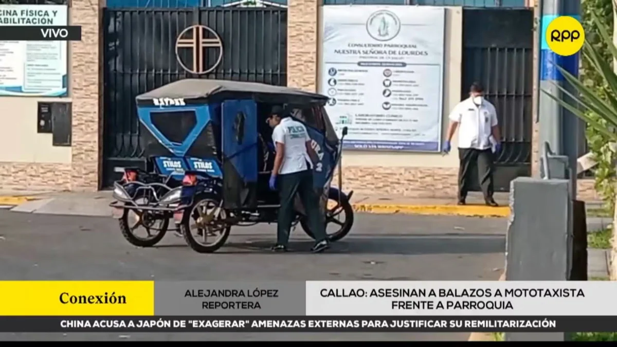 Mototaxista de 19 años es asesinado a balazos en el Callao: pasajero es el principal sospechoso