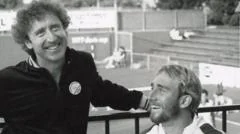 The man who invented a sport and played tennis with Willy Wonka