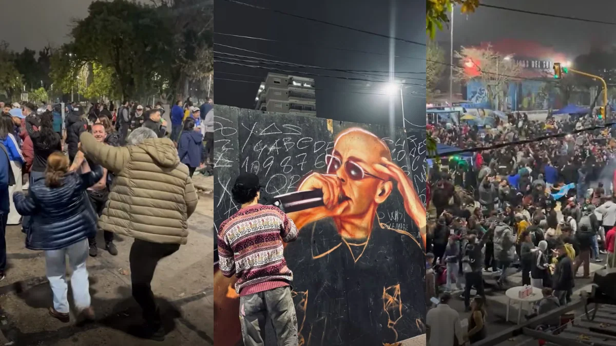 A puro rock, tatuajes y baile: así fue la vigilia por el último adiós al Indio Solari en Villa Domínico