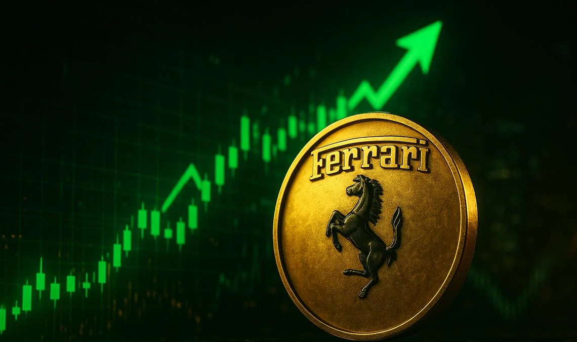 Neutralità costruttiva: azioni Ferrari in bilico su 349,42–352,10 per il breakout