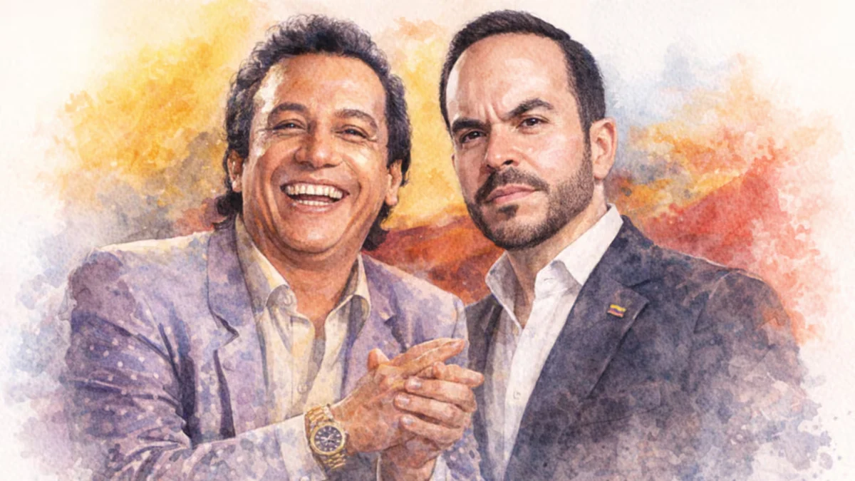 Éxito de Diomedes Díaz ya hace parte de la campaña de Abelardo de la Espriella: así suena la nueva versión de Álex Manga y Óscar Gamarra