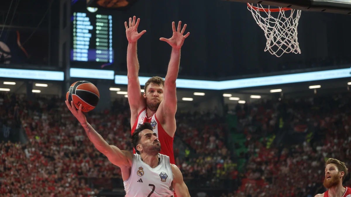 El Real Madrid se queda a un palmo de la epopeya en una final para el recuerdo ante Olympiacos