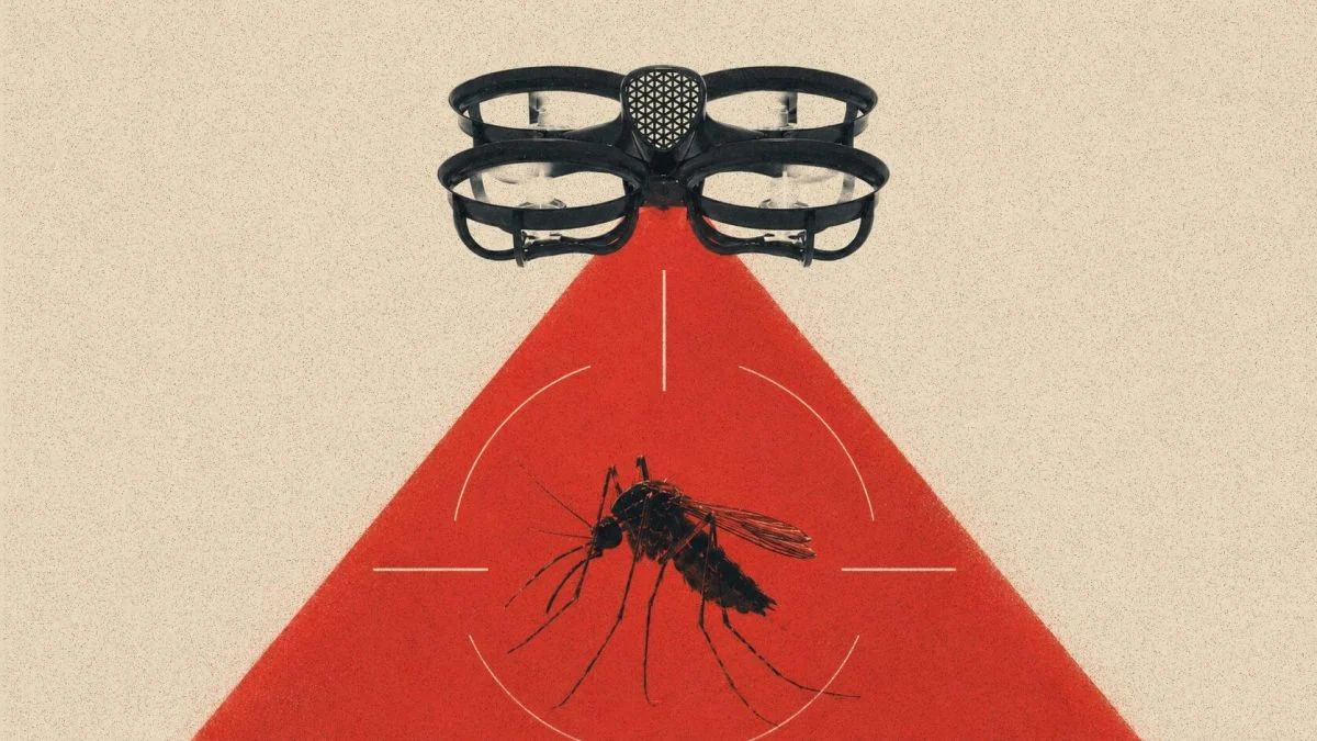 Vous pouvez désormais réserver un drone tueur de moustiques (et c’est français)