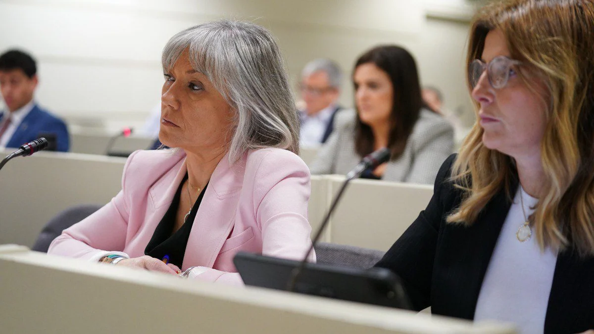 La senadora del PP y alcaldesa de Aguilar (Palencia) María José Ortega, herida grave en un accidente de tráfico