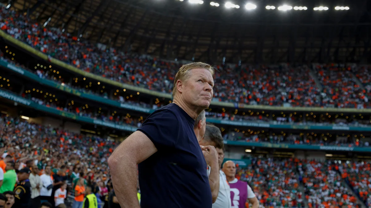 Ronald Koeman dimite como seleccionador holandés tras la derrota contra Marruecos en los dieciseisavos de final