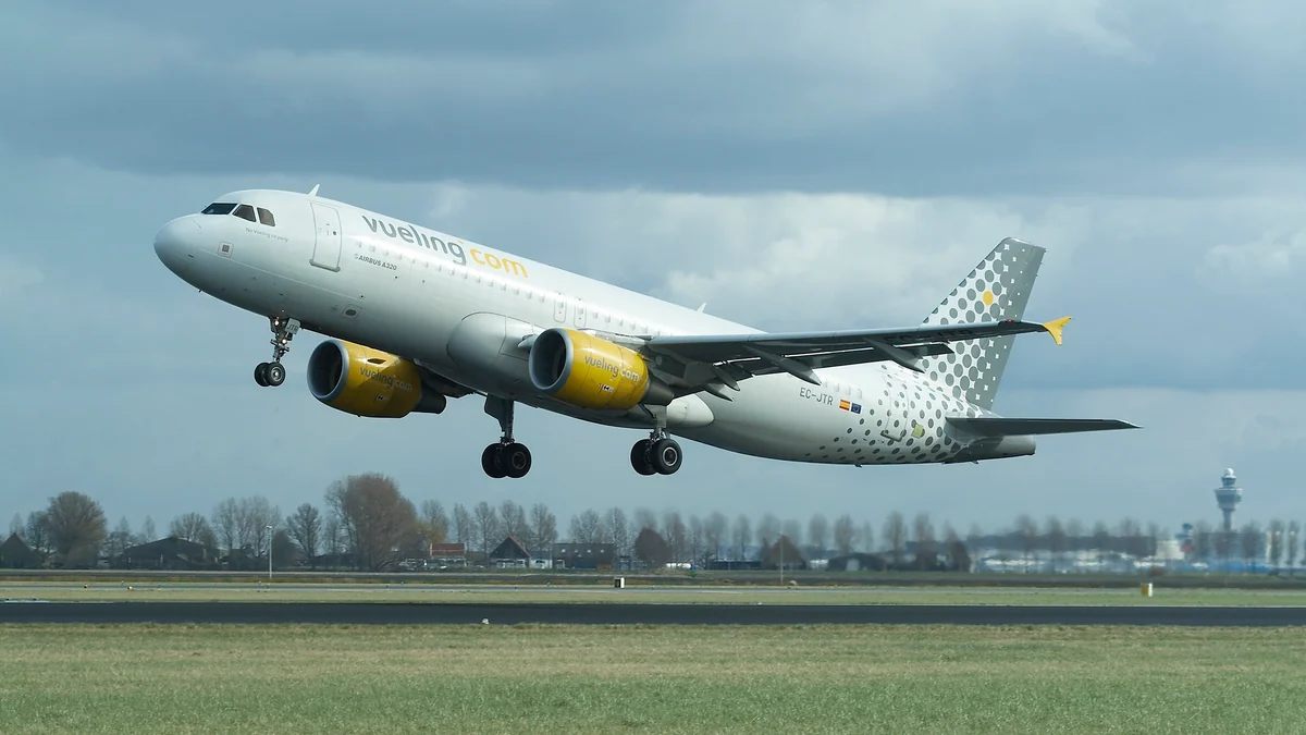 Wizz Air y Vueling sostienen el nuevo pico de tráfico de Aena