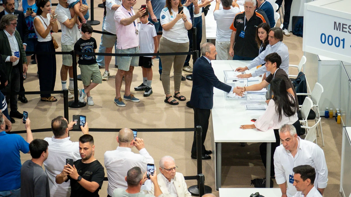Anulados 400 votos por correo de la candidatura de Florentino Pérez en las elecciones del Real Madrid