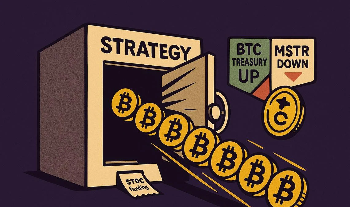 Strategia acquisto Bitcoin, altri 24.869 BTC: MSTR cala nel premarket
