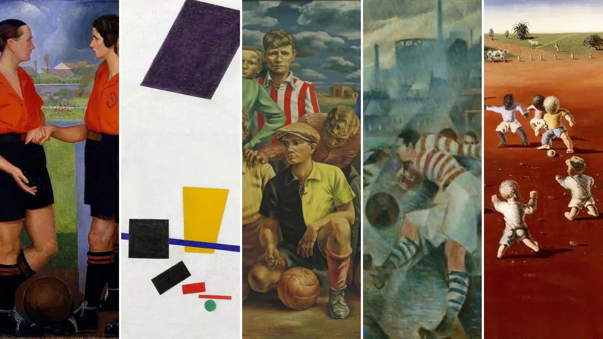 La belleza de la semana: una historia del fútbol y del arte, en un viaje por 11 obras