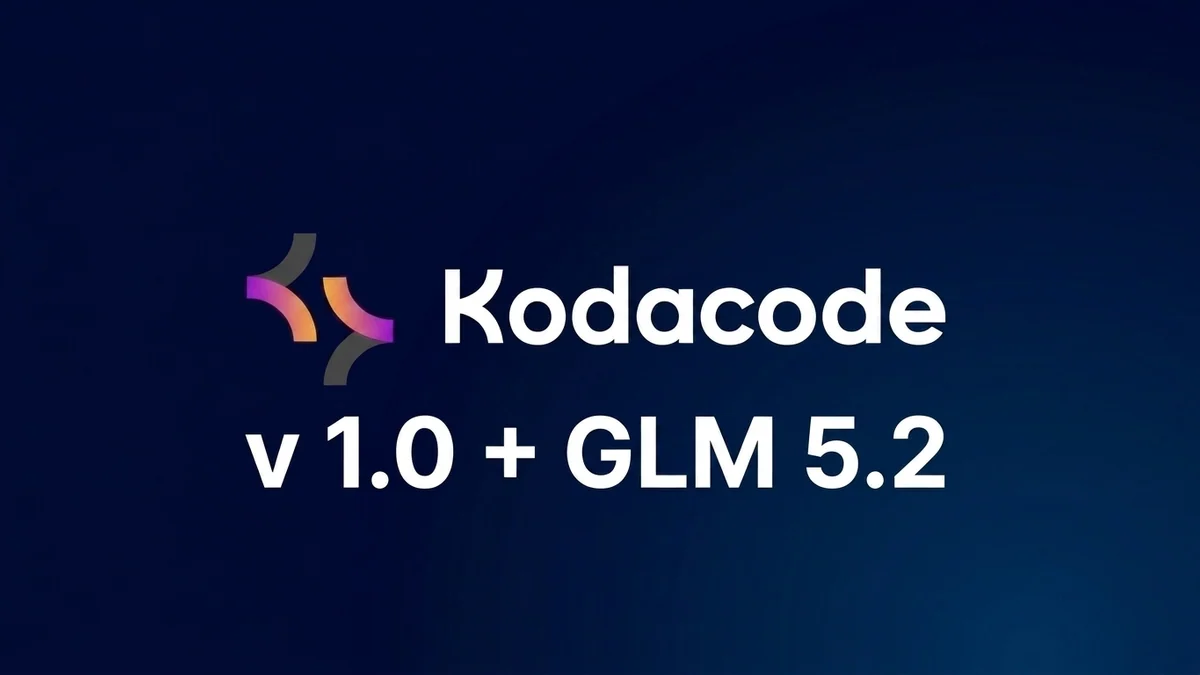 Kodacode релиз v1.0. Новая модель Koda pro основанная на GLM 5.2