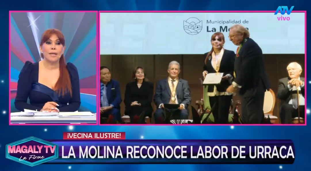 Magaly Medina orgullosa de condecoración en La Molina y aprovecha para anunciar su mudanza a Surco: “He pasado momentos muy bonitos”