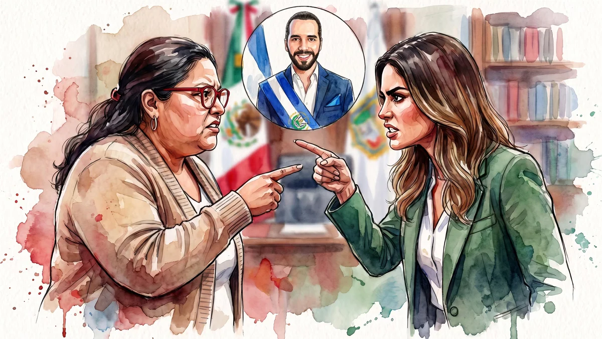 Citlalli Hernández critica a Rojo de la Vega por destacar apoyo de Bukele a Venezuela: “Quiere quedar bien con los poderes fácticos”