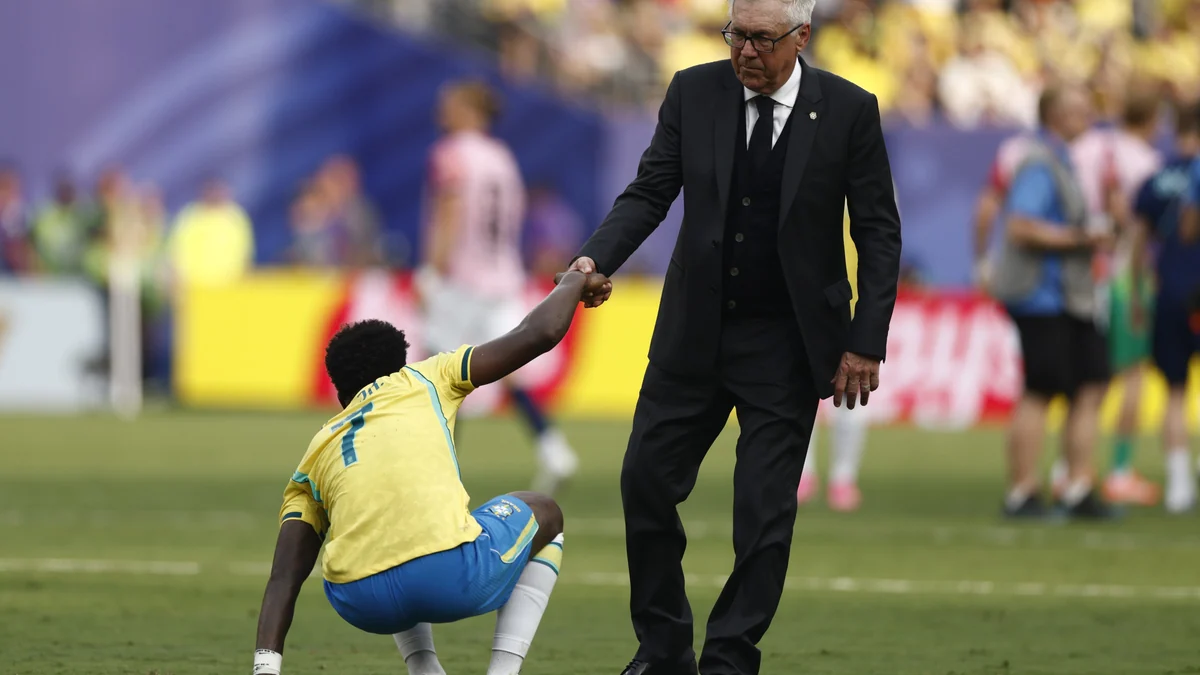 Las lágrimas de Neymar en su adiós, la dependencia de Vinicius y la cuestionada continuidad de Ancelotti en el fracaso de la Brasil con menos talento de su historia