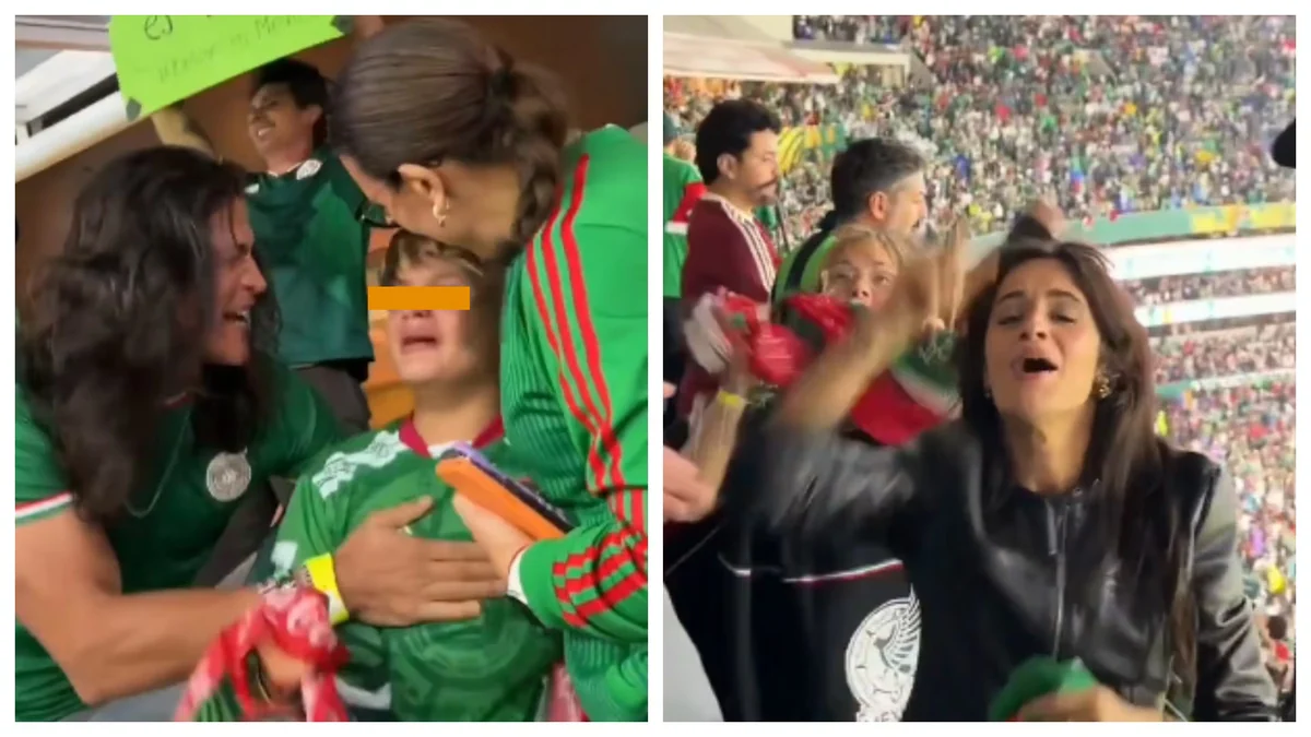El gesto de Camila Cabello con el hijo de Angélica Vale que conmovió en redes tras la derrota de México ante Inglaterra