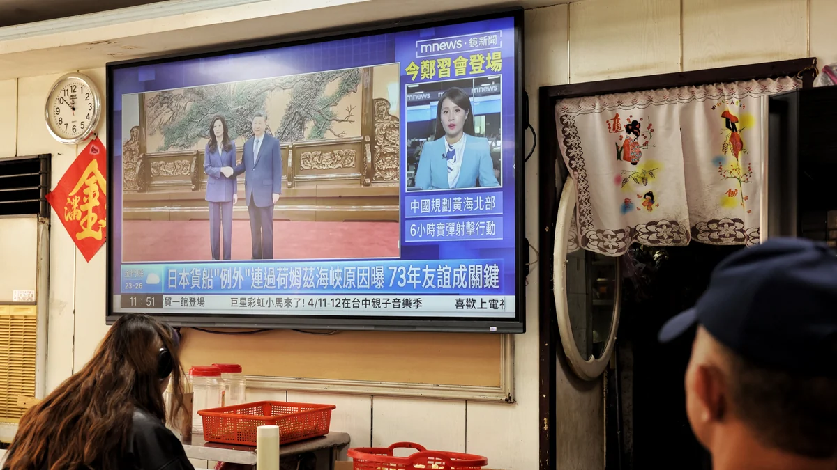 Taiwan opposition leader says Xi meeting avoided 'reunification' talk