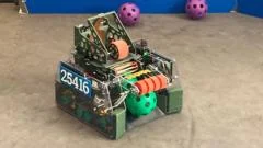 Basketball-playing robot built by sixth-formers wins tech competition
