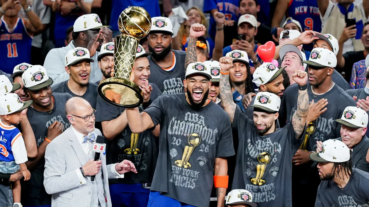 Histórico: New York Knicks remontó otro épico partido ante San Antonio Spurs y salió campeón de la NBA tras 53 años