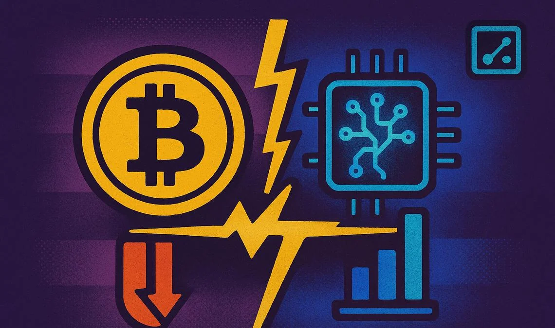 Bitcoin -45% dal picco: l’economia del mining Bitcoin ora teme l’AI