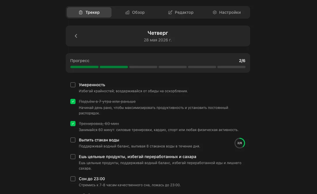 Copilot написал трекер привычек на Laravel, а я выложил код на Github