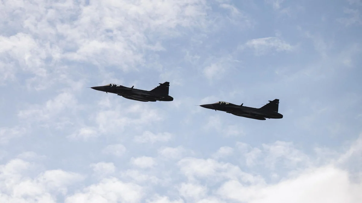 Ukraine soll ab 2027 erste schwedische "Gripen"-Jets erhalten