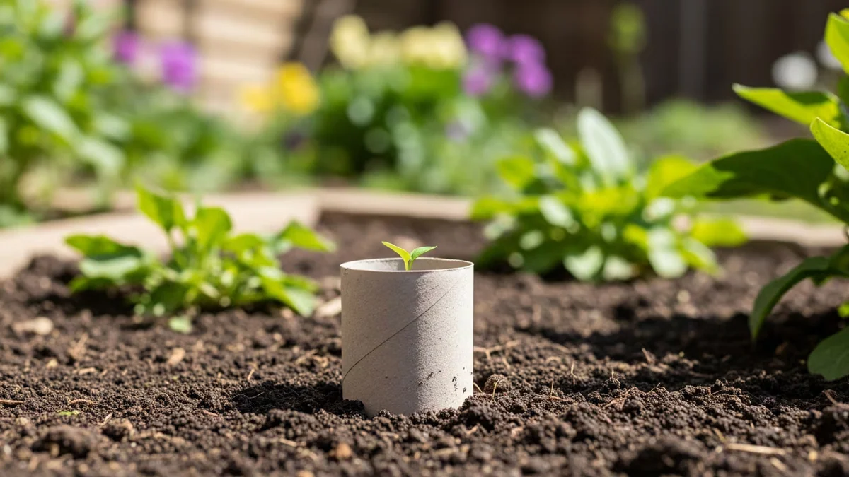 El cartón del papel higiénico puede tener una segunda vida en tu jardín: así es como debes usarlo para proteger los primeros brotes de tus plantas
