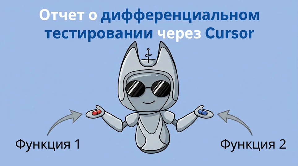 Как я сделала отчет о дифференциальном тестировании через Cursor