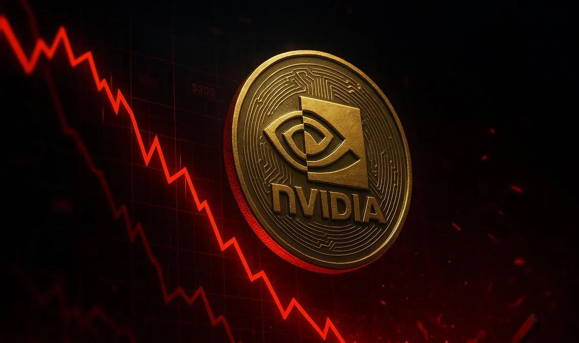 Azioni Nvidia aggrappate a 200$: tutti gli indicatori puntano al ribasso
