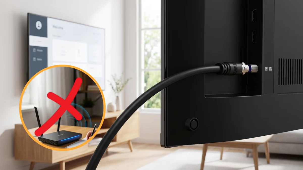 Más rápido que el Wi-Fi: qué es el cable RF de tu TV y cómo salva tus partidos del Mundial