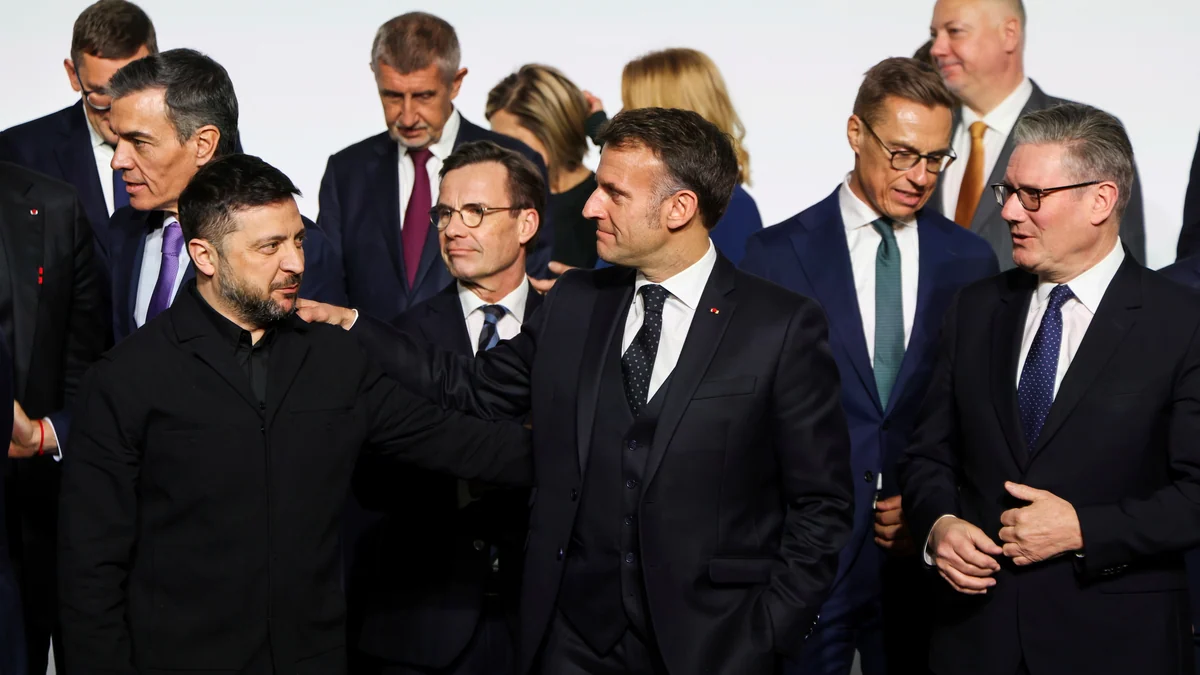 Zelenski se reunirá el domingo con Merz, Starmer y Macron para avanzar hacia unas conversaciones de paz con Putin