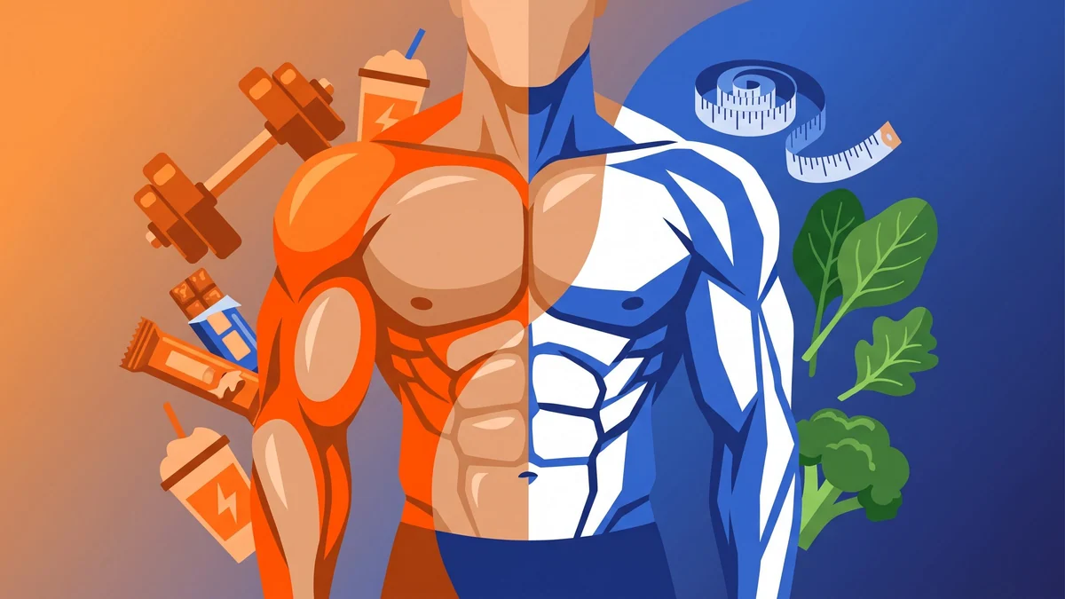 En qué se diferencian el aumento de masa muscular y la definición: guía para planificar cada fase