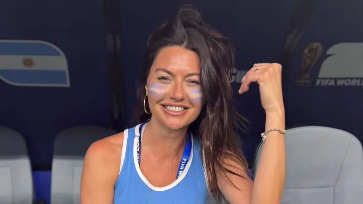 El festejo de Sofía Jujuy en el Mundial que generó una ola de críticas: “Gracias por hacerme hincha de Argentina”