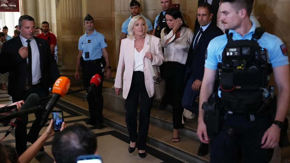 Le Pen will trotz Urteils bei Präsidentschaftswahl 2027 antreten