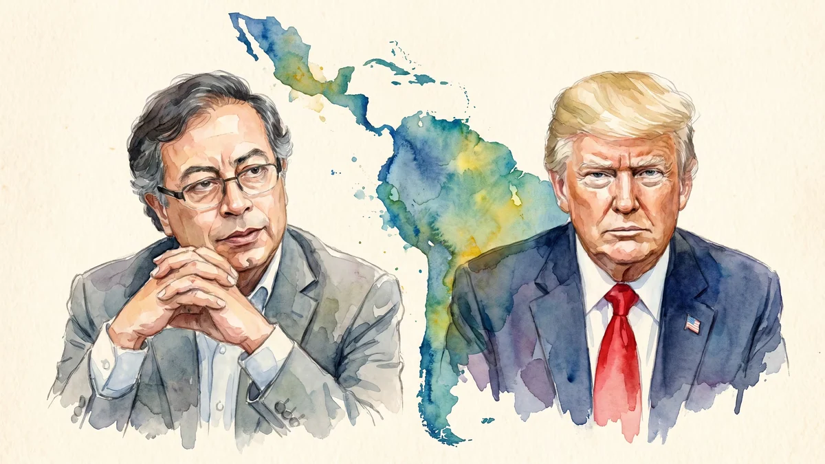 Gustavo Petro aseguró en Italia que Latinoamérica va a terminar bajo el control de Donald Trump: “Le he puesto el apodo de ‘el rey’”
