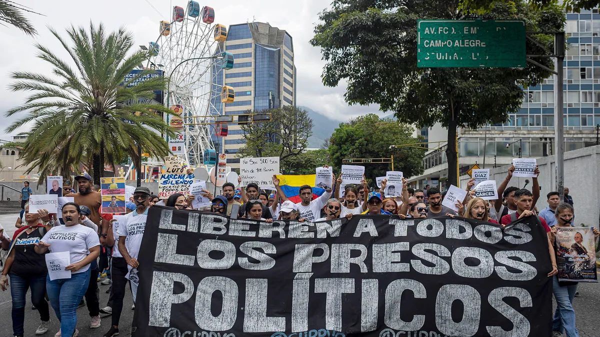 Familiares de presos políticos en Venezuela pidieron la liberación masiva de sus allegados y rechazaron el proceso “a cuentagotas”