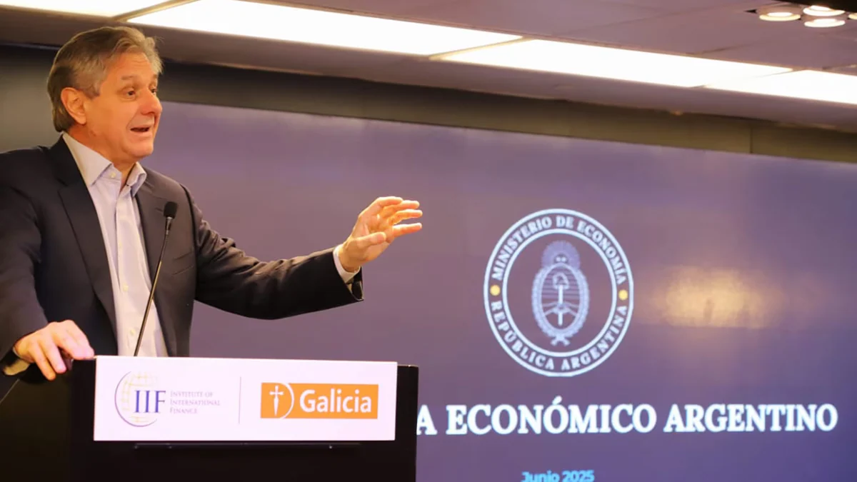 El vice de Caputo defendió la mejora de la economía: “Todavía hay gente que no lo siente y lo entendemos”