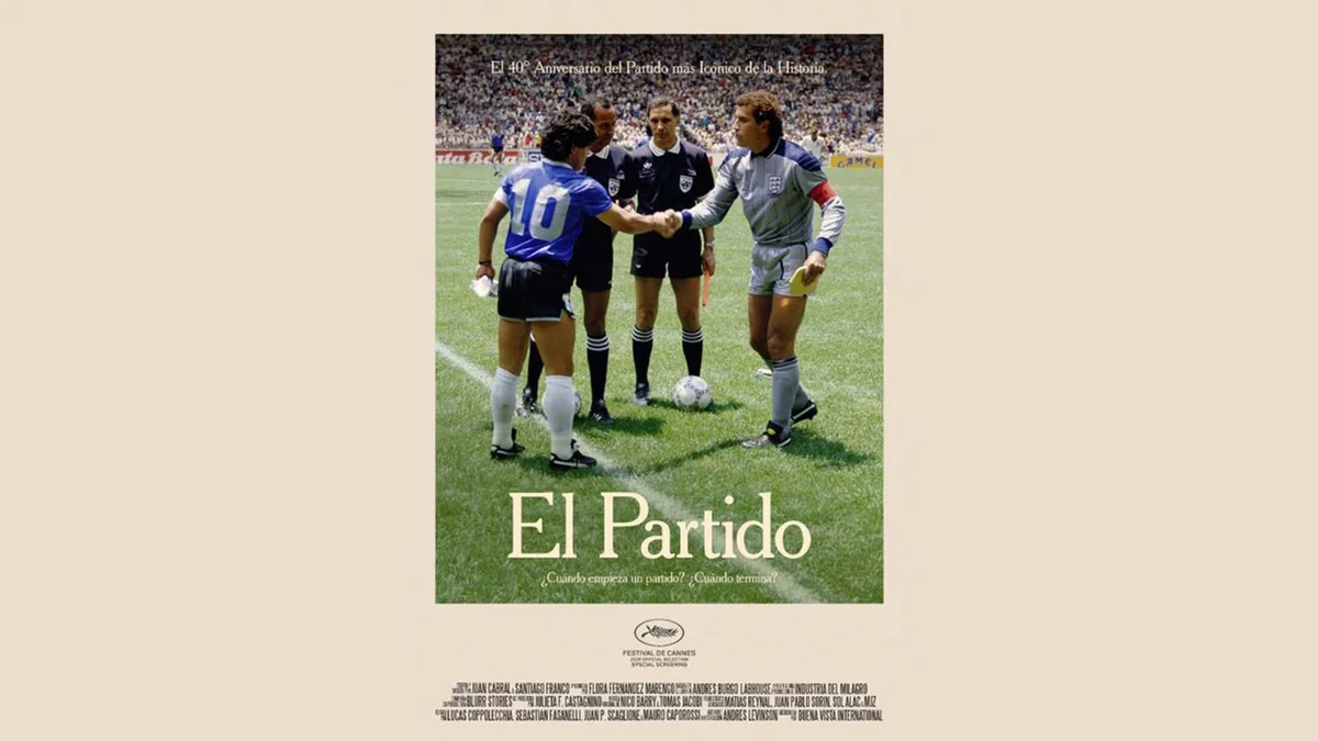 5 datos sobre ‘El Partido’, la película del momento por revivir el Argentina-Inglaterra de México 86