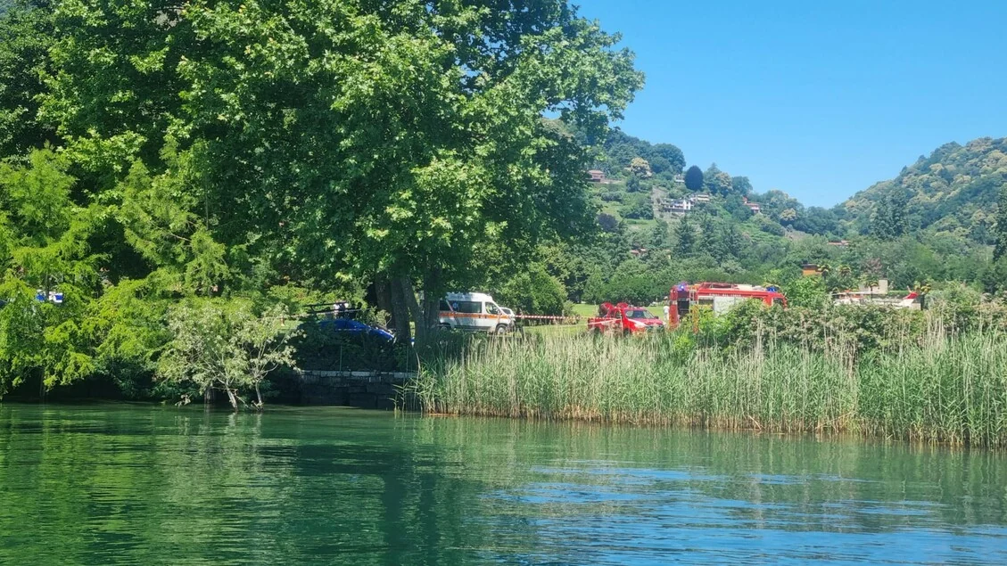 Precipita elicottero sul Lago Maggiore, un morto e tre feriti