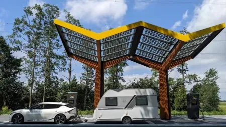 heise+ | Mit dem Elektroauto stressfrei in den Urlaub: Wie Sie in Europa günstig laden
