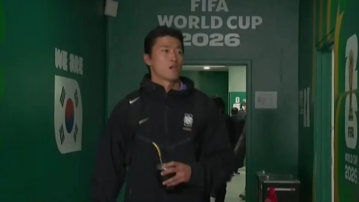 Furor por el futbolista de Corea del Sur que llegó al estadio tomando mate en el Mundial 2026