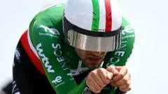 Ganna wins Giro time trial as Vingegaard fails to take overall lead