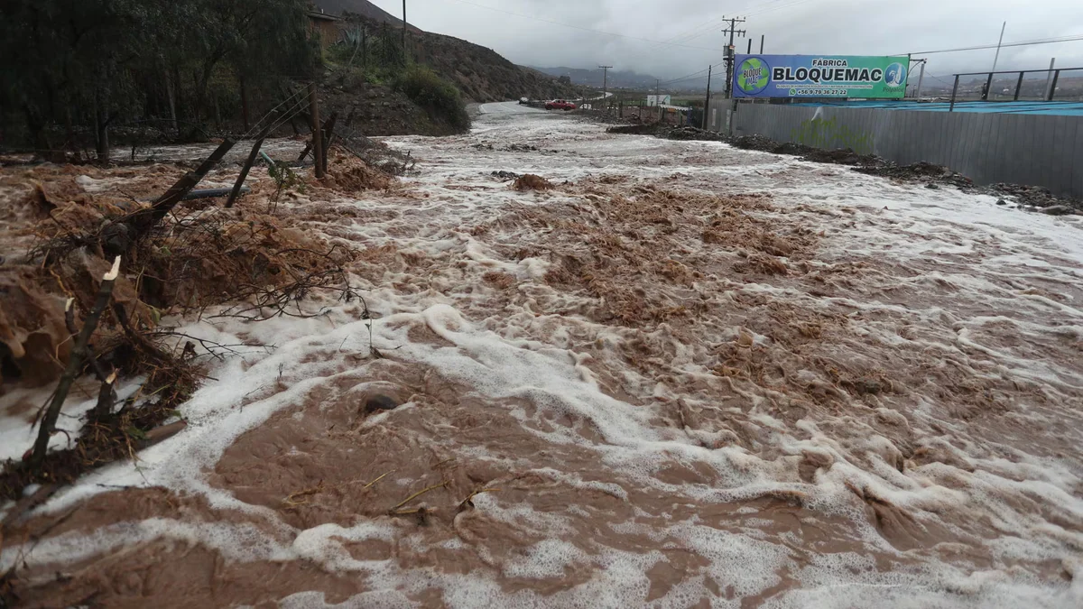 Temporal en Chile: las autoridades decretaron alerta roja y suspendieron clases en Valparaíso