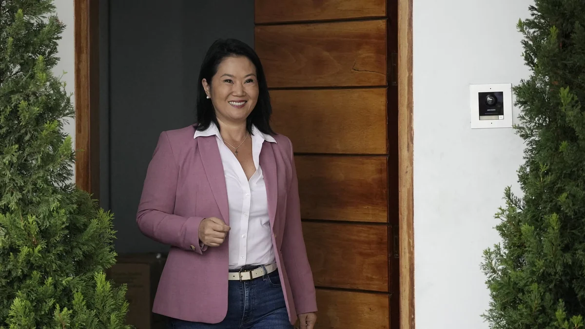Keiko Fujimori asume su victoria “con responsabilidad” e invita a dialogar a Roberto Sánchez porque “el país está dividido”