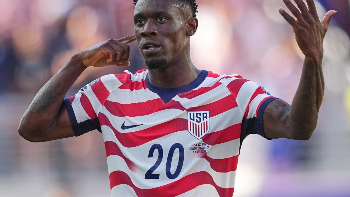 Folarin Balogun's soccer ban suspended by FIFA, allowing U.S. striker to play Belgium
