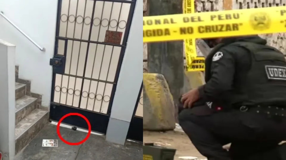 Zozobra en el Callao: Dejan granada de guerra en la puerta de una casa