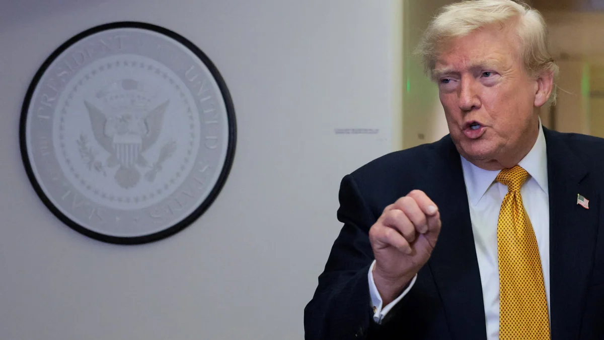 Trump dijo que Estados Unidos está tomando el control de Ormuz: “Nos convertiremos en el guardián del estrecho”