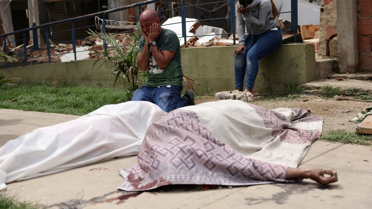 Última hora del terremoto en Venezuela, en directo | Rescates a la desesperada entre las ruinas de los edificios destruidos por los terremotos en Venezuela