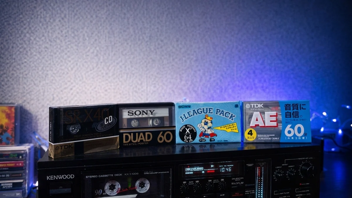 Сравнение Type I, Type II, Type III и Type IV — с кассетной декой Kenwood KX-1100G